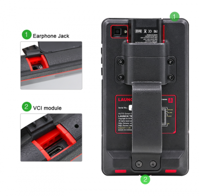 ECU du pro scanner automatique 6,98' de 6,98 de pouce du pour X431 mini pour du LANCEMENT X431 pro mini plein appui de pouce Bluetooth/Wifi X-431 pro