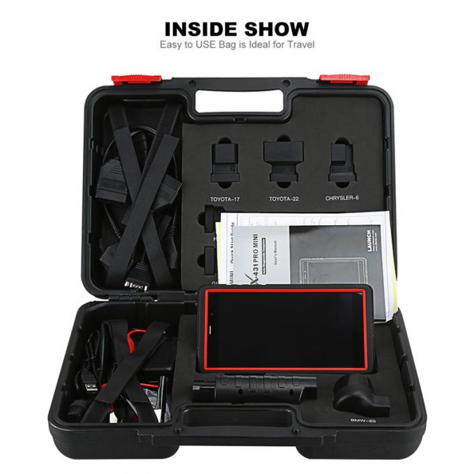 X431 pro mini LANCEMENT X431 pro mini plein ECU outil de diagnostic automatique de Bluetooth/Wifi avec 2 les RP libres du lancement X-431 de mise à jour d'an