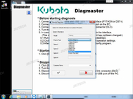 For KUBOTA DIAGNOSTIC KIT PYTHON Python interface Diagmaster KUBOTA Takeuchi Diagnostic