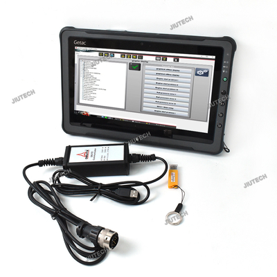 Ready to use F110 Tablet +For Deutz Communicator OBD Adapter with SerDia Software For SerDia 2010 diagnostic and program