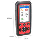 Autel MaxiDiag MD808 Diagnostic Scanner tool for Engine, Transmission, SRS and ABS systems with EPB, Oil Reset upgrade o