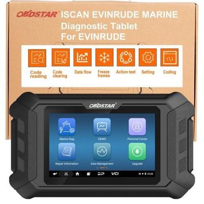 OBDSTAR ISCAN for EVINRUDE Marine Diagnostic Scanner Support 40 EFI 4 Stroke, 50 EFI 4 Stroke, 70 EFI 4 Stroke, G2 series Outboard models