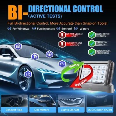 2025 XTOOL INPLUS IP919Pro All Systems Bidirectional Wireless Diagnostic Tool Support DOIP / CANFD & FCA, ECU Programming for BBV, Test Plan for BMW