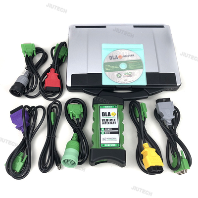 CF53 laptop with 2024 DLA for jpro dla diagnostic tool+2.0 Vehicle Interface Diesel Newest software Heavy Duty Truck Scanner Diagnostic Tool