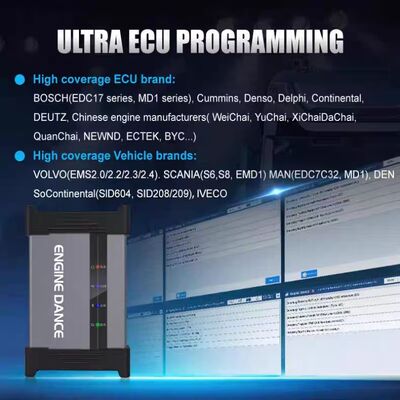 EngineDance X5 Diag 2-in-1 Truck Diagnostic Tool ECU Programmer Heavy Duty Trucks Diesel Coding Key Programming