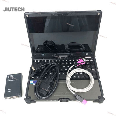 Newest Version for Hino Bowie OBD2 Cable for Hino Diagnostic Explorer V3.16 for Hino DX Truck Diagnostic Scanner Tool with V110 Laptop