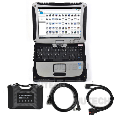 MB Star Super M6 DOIP VCI + CF19 Laptop Car Diagnostic Scanner For BENZ Truck