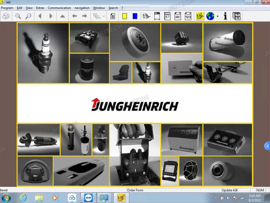 for jungheinrich judit 4 incado box diagnostic kit judit forklift diagnostic scanner tool + xplore tablet