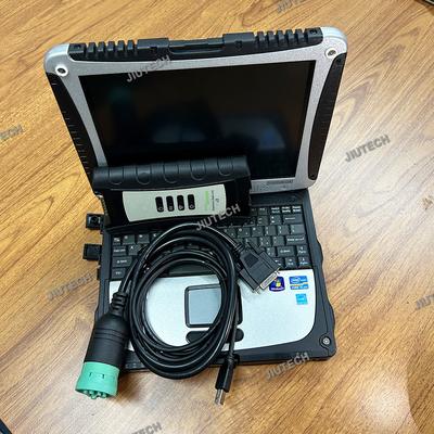 V5.3 Agriculture Construction Electronic Data Link EDL V3 Diagnostic kit Service Advisor EDL V3 scanner tool+CF19 Laptop