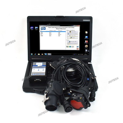 Ready to use CF53 laptop+2024 Truck Trailer Brake Diagnostic Tool for KNORR-BREMSE Diagnostic Kit