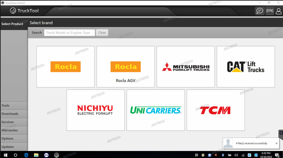 Outil de diagnostic de chariot élévateur universel TruckTool pour réinitialiser le modèle de service de l'AGV Compteur magicien pour MITSUBISHI, ET, TCM, UNI