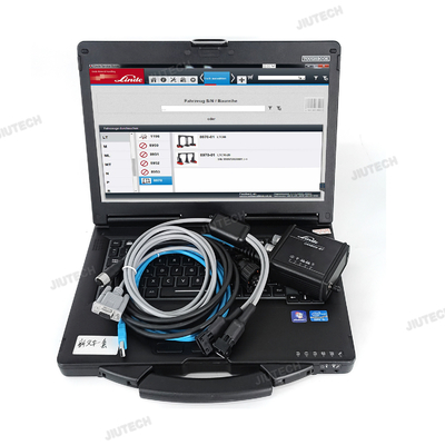 Kit de diagnostic pour chariot élévateur à fourche Linde Canbox BT avec ordinateur portable CF53