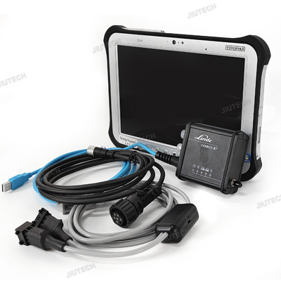 Kit de diagnostic pour chariot élévateur à fourche Linde Canbox BT avec comprimé FZG1