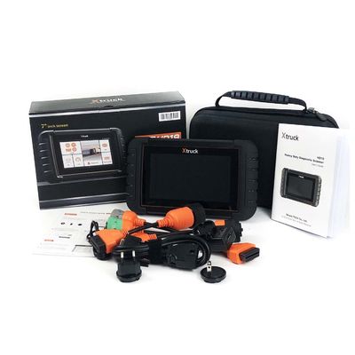 Xtruck HD19 Scanner de diagnostic pour camions lourds avec régénération du DPF, prise en charge multilingue et système d'exploitation Android 9.0