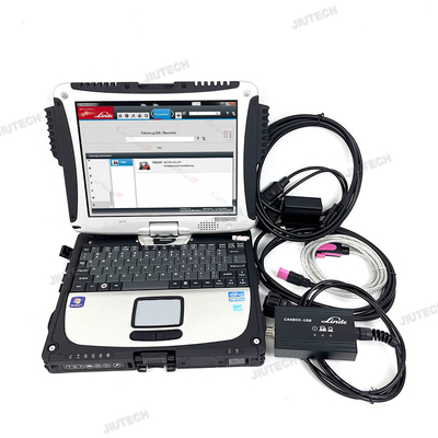 Scanner de diagnostic pour chariot élévateur Linde avec logiciel Pathfinder 3.4.5 et adaptateur 4 broches