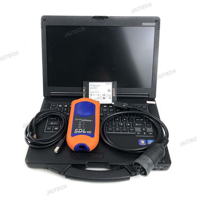 CF53 laptop with V5.3 AG CF for EDL V2 Agricultural Diagnostic tool EDL V2 Scanner With Construction Forestry Tractor Detect Diagnostic tool
