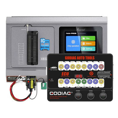 Xhorse Multi-PROG Multi Prog ECU TCU programmeur avec le GODIAG GT100 et l'adaptateur GPT