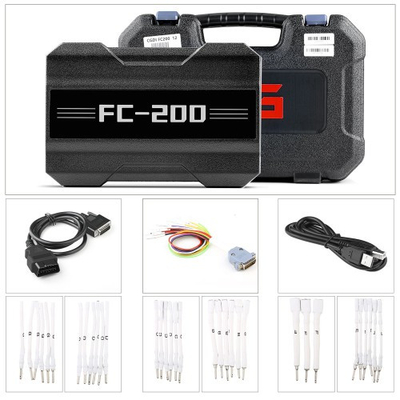 CG FC200 ECU Programmer Version complète avec MPC5XX Adaptateur pour BOSCH MPC5xx Données de lecture/écriture sur traitement de données de banc