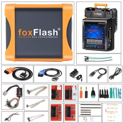 FoxFlash Super Strong ECU TCU clone outil de réglage de puce logiciel V1.4.2 Version du micrologiciel FW:D087 Prise en charge de la somme de contrôle automatique
