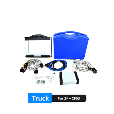 CF53 L'ordinateur portable avec le kit de diagnostic de transmission ZF DPA06 avec le dernier test ZF PRO DEVELOPMENT 10.5 ensemble complet