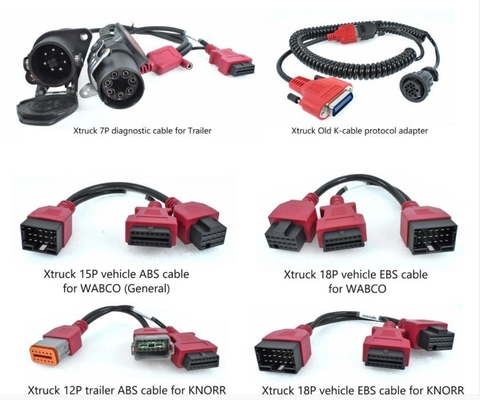 XTRUCK Chassis Diagnostic Cable Kit for ZF FAST Transmission Scan