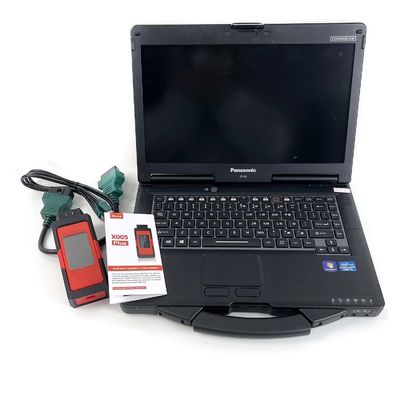 Xtruck X005 Truck Diagnostic Tool with CF53 Laptap Faster ECU Flash Advanced DPF Maintenance Bluetooth OBD2 for FAWDE/Shacma