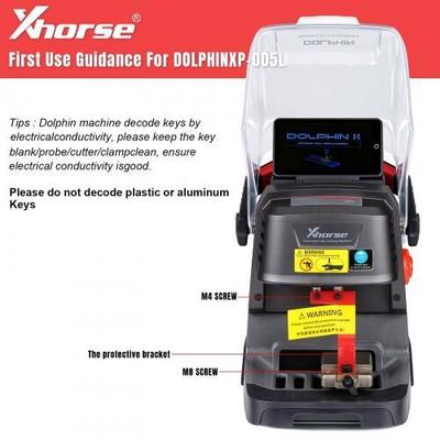 Xhorse Dolphin XP005L Automatic Key Machine with 5-inch HD Touch Screen Portable 15KG and Built-in Lithium Battery