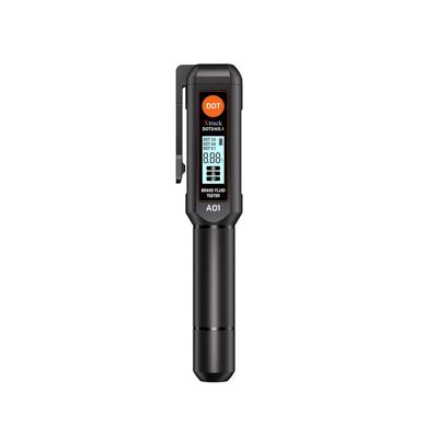 Testeur de liquide de frein numérique compatible DOT3 DOT4 DOT5.1 avec mise en veille automatique et alarme sonore pour une détection précise de la teneur en eau