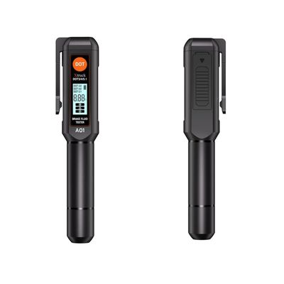 Testeur numérique du fluide de freinage avec 155 mm*30 mm*25 mm Taille 38,5 g Poids et 0 ~ 50 °C Environnement d'utilisation pour un test précis de l'huile de freinage