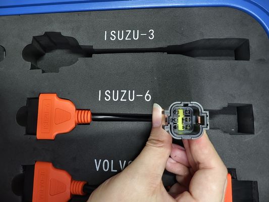 6pin Truck Diagnostic Cable for ISUZU Truck with Xtruck Y009 Diagnostic Kit and OBD2 Connector
