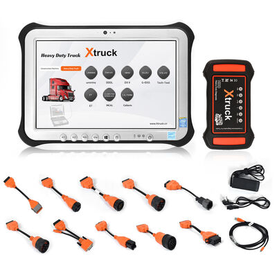 Xtruck Y009 HDD Universal Heavy Duty Diagnostic Kit with 2024 Version Software and FZ-G1 Tablet for Multi-Brands Truck and Excavator