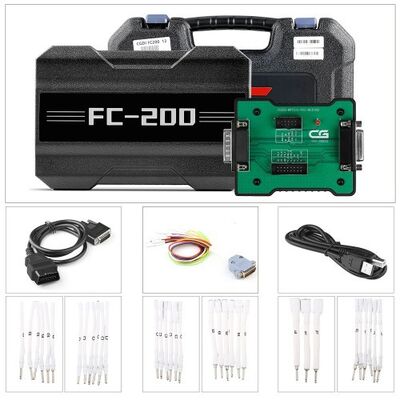 CG FC200 ECU Programmeur avec adaptateur MPC5XX pour module clone ISN Lire écrire et reconnaissance intelligente