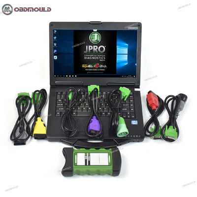 2026 Dernier outil de diagnostic professionnel JPRO DLA+2.0 2023 V3 Scanner de camion lourd JPro DLA+ 2.0 Kit d'adaptateur avec ordinateur portable CF53
