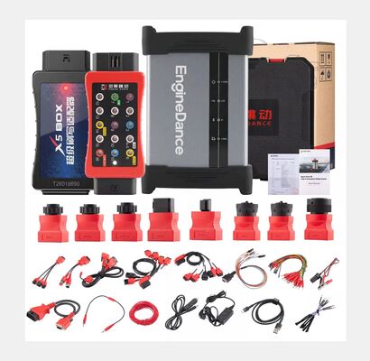 Enginedance X5 avec X5 BOX Scanner robuste pour véhicules diesel Programmation ECU Diagnostic de camion Mode banc Lecture/écriture Flash OBD