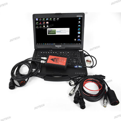 Scanner de diagnostic agricole lourd prêt à être utilisé avec CF53 Laptop et FENDT FenDias 2020 Logiciel pour AGCO CANUSB EDT Interface
