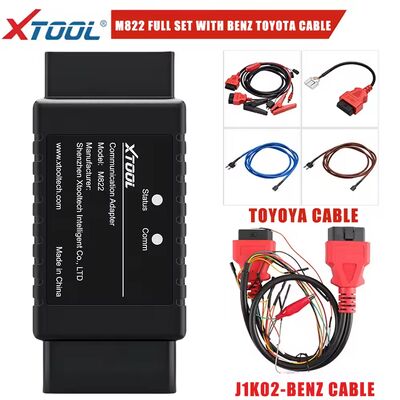 XTOOL M822 M821 Adaptateur pour Benz Toutes les clés perdues Pour Toyota 8A clé de programmation besoin de travail avec KC501 programmeur Pour PAD3 X100MAX