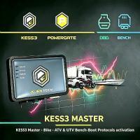 Tuner ECU Alientech KESS3 Master Kit avec prise en charge multilingue du protocole de démarrage sur banc et réglage OBD