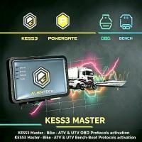 Programmeur d'ECU Alientech KESS3 avec réglage OBD de l'appareil de démarrage de banc, prise en charge multilingue et mode maître ou esclave