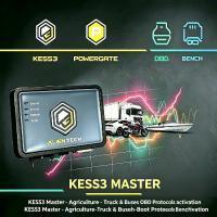 AlienTech KESS3 Master ECU Programmer avec diagnostique de véhicule multi-protocole, désactivation de soupape EGR, et réglage du banc OBD/boot