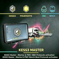 AlienTech KESS3 ECU Programmer avec protocoles Marine et PWC OBD Bench-Boot Tuning et prise en charge multilingue
