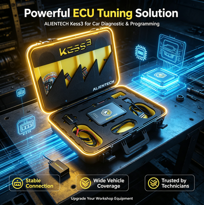 Outil de reprogrammation ECU KESS3 Master Tri-Mode avec traitement 10x plus rapide et prise en charge multi-véhicules