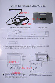 Video Borescope / Spy Optic Device 2.4 LCD Monitor Digital Inspection Videoscope