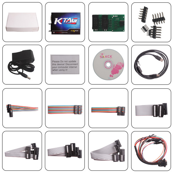 ktag-k-étiquette-ECU-programmer-équipement-paquet-liste