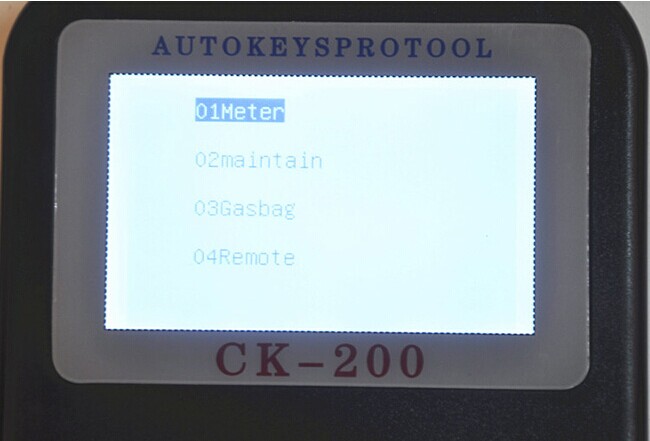 Écran Display-2 de programmeur de la clé CK-200